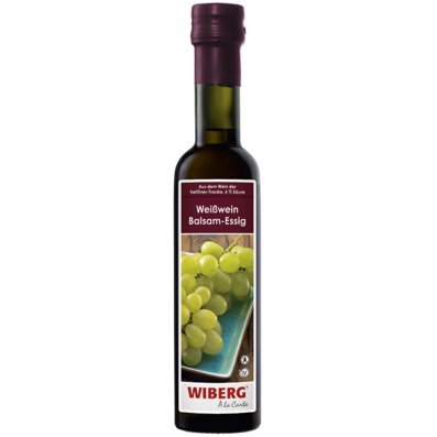 Wiberg Weißwein Balsam-Essig, 6% Säure, vegan, 250 ml von Wiberg