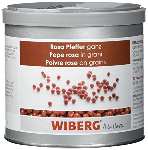Wiberg rosa Pfeffer getrocknet, ganz 130 gr in der Aromabox von Wiberg