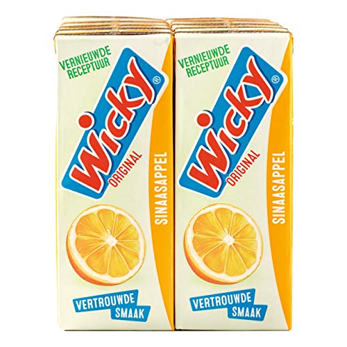 Wicky Fruchtgetränk Orange 3 Mehrfachpackungen x 10 Packungen x 20 cl von Wicky