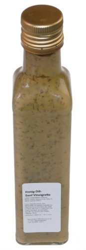 Wiedemer – süße Honig-Dill-Senf Vinaigrette aus frischer Zubereitung mit ausgewählten natürlichen Zutaten – 1 Glas á 250g Gourmet Vinaigrette für Salate, Wraps, Fleisch, Lachs u.v.m. von Wiedemer