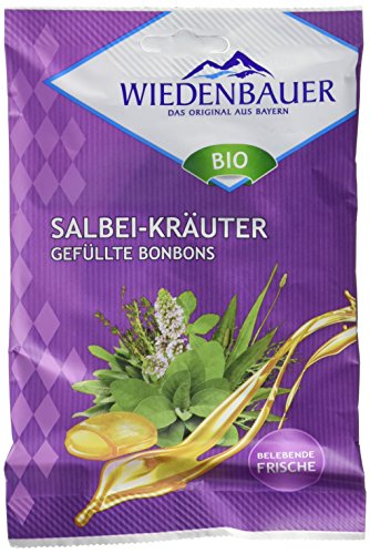 Wiedenbauer Salbei-Kräuter mit 21 Kräutern Bonbon (1 x 75 g) von Wiedenbauer
