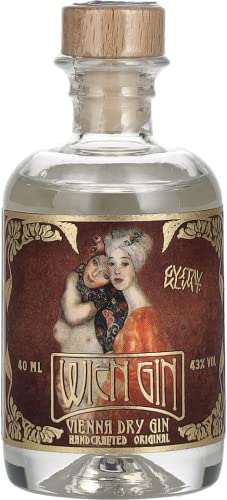 Wien Gin Gustav Klimt Edition Vienna Dry Gin (1 x 0.04 l) von Wien Gin