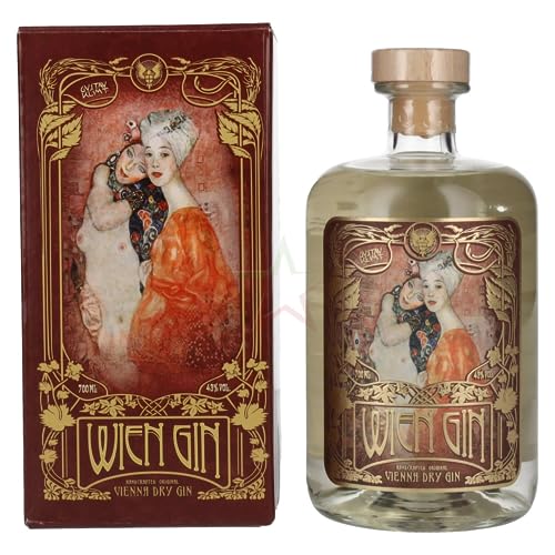 Wien Gin Gustav Klimt Edition Vienna Dry Gin 43,00% 0,70 Liter von Wien Gin