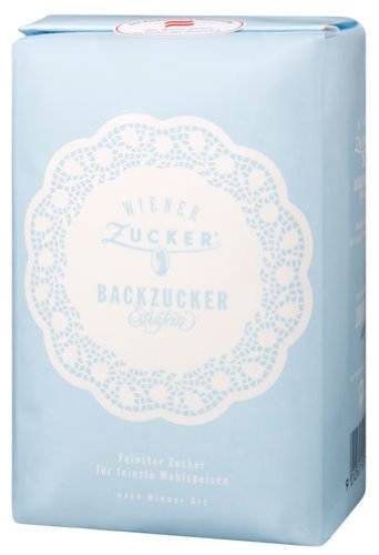 Wiener Zucker Backzucker Extrafein - 1kg von Wiener Zucker