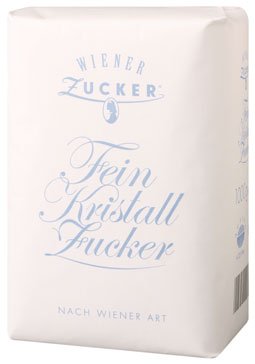 Wiener Zucker Kristallzucker fein - 1kg von Wiener Zucker