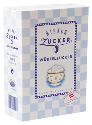 Wiener Würfelzucker, 10er Pack (10 x 1 kg) von Wiener