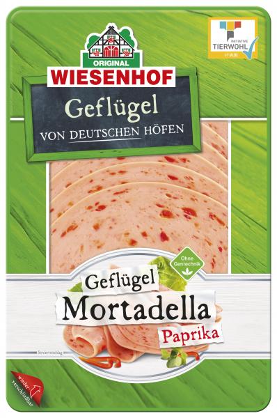 Wiesenhof Geflügel-Mortadella Paprika von Wiesenhof