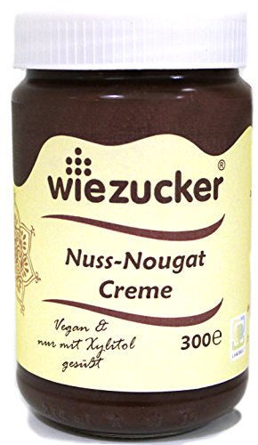 Wiezucker Nuss-Schokocreme Xylit, 1er Pack (1 x 300 g) von Wiezucker