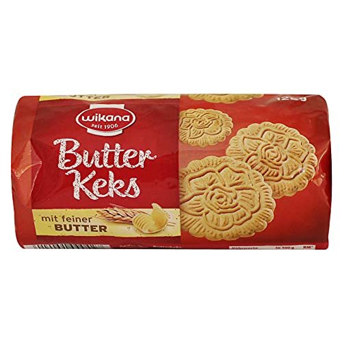 Wikana Butterkeks 125 g Butterplätzchen Kekse Wikana Butterkeks 125 g Butterplätzchen Kekse von Wikana