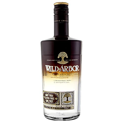 Wild Arbor Clear I Luxury Cream Liqueur I 700 ml I 19,80% Volume I Laktosefreier-Likör von Wild Arbor