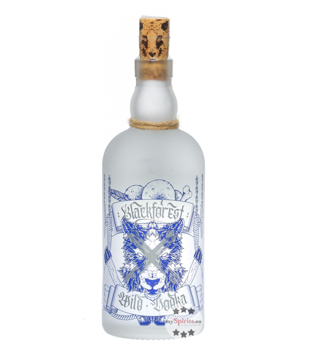 Wild Brennerei Blackforest Wild Vodka (40 % Vol., 0,5 Liter) von Wild Brennerei