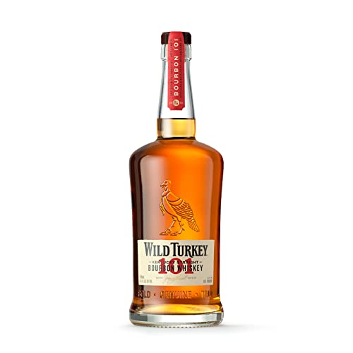 Wild Turkey 101 Kentucky Bourbon Whiskey - kräftiger Whiskey - pur, on the rocks oder für Cocktails - 50,5% Vol. Alkohol - 1 x 0,7 l von Wild Turkey