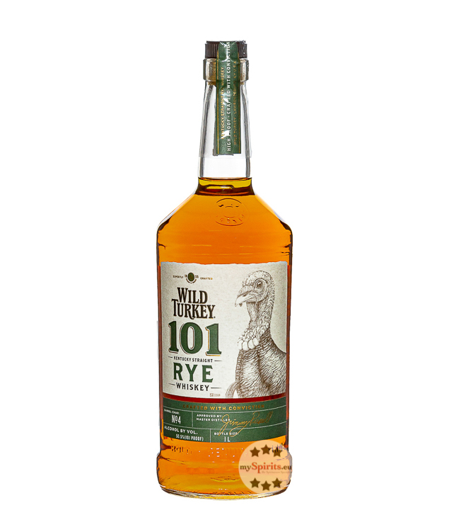Wild Turkey 101 Rye Whiskey (50,5 % Vol., 1,0 Liter) von Wild Turkey
