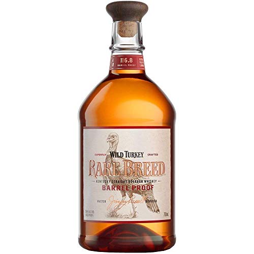 Wild Turkey Rare Breed Kentucky Bourbon Whiskey - kräftiger Whiskey aus den USA - Barrell Proof - 58,4 % Vol. Alkohol - 1 x 0,7 l von Wild Turkey