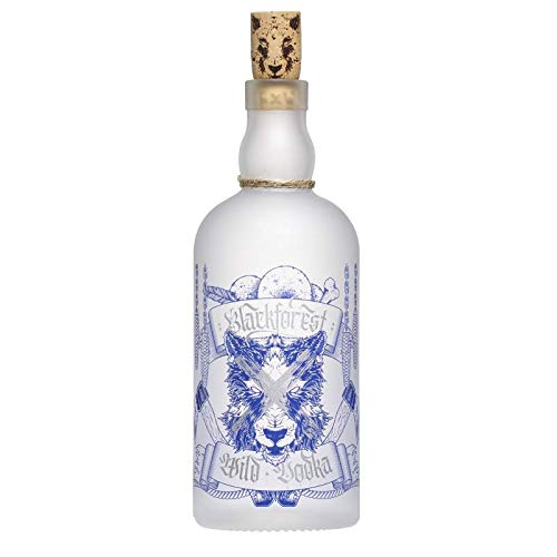Blackforest Wild Vodka | 40% Vol. | 0,5 Liter - Handcrafted und extrem reiner Premium Vodka Blackforest Wild Vodka | 40% Vol. | 0,5 Liter - Handcrafted und extrem reiner Premium Vodka von Wild