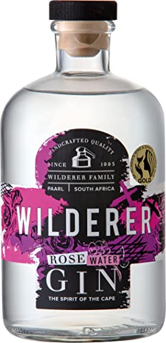 Wilderer Rose Water Gin - Handcrafted Quality/The Spirit of the Cape/Gin aus Südafrika (1 x 1.0l) von Wilderer