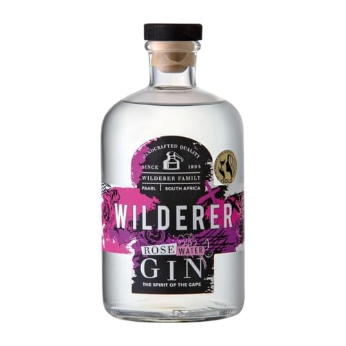 Wilderer Rose Water Gin - Handcrafted Quality/The Spirit of the Cape/Gin aus Südafrika (1 x 1.0l) von Wilderer