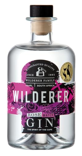 Wilderer Rosewater Gin n/v | Gin aus Südafrika | (1 x 0.50) | von Fynbos Gin