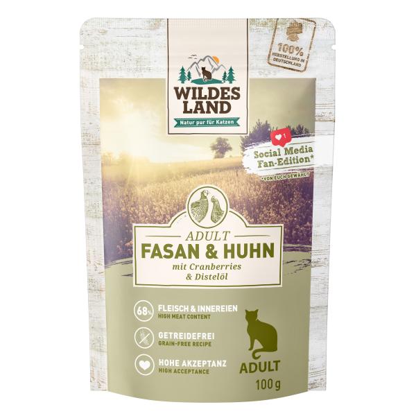 Wildes Land Katze Adult Fasan & Huhn Wildes Land Katze Adult Fasan & Huhn von Wildes Land
