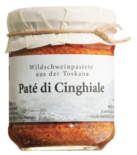 Viani Wildschweinpastete aus der Toskana, 180g Viani Wildschweinpastete aus der Toskana, 180g von Wildspezialitäten