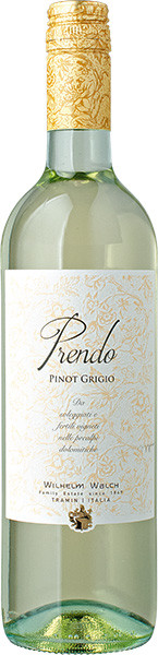 Wilhelm Walch Prendo Pinot Grigio Weißwein trocken 0,75 l von Wilhelm Walch