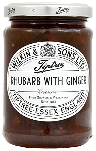 Wilkin & Sons Rhubarb with Ginger Conserve - Rhabarber & Ingwer von Wilkin & Sons Tiptree