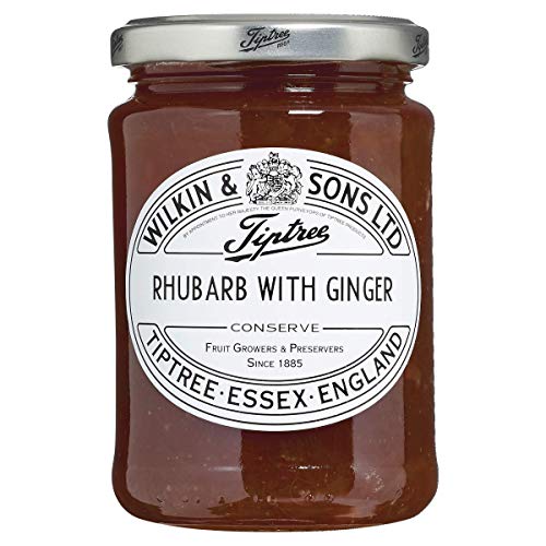 340 G Gl. W&S Rhabarber/Ingwer-Konf 340 G Gl. W&S Rhabarber/Ingwer-Konf von Tiptree
