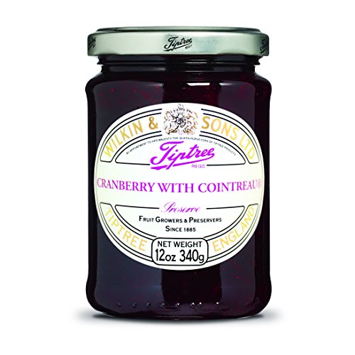 Tiptree Cranberry & Cointreau Einmachgläser, 340 ml, 6 Stück von Wilkin & Sons