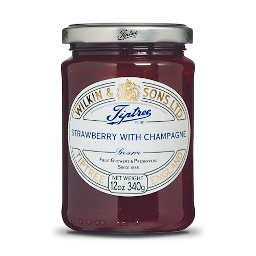 Tiptree Strawberry Conserve with Champagne 340g von Wilkin & Sons