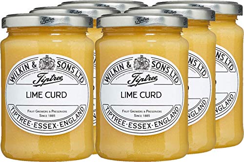 Wilkin & Sons Tiptree Limettenquarkdose / 312g x 6 Gläser / geeignet für Vegetarier / Koeliakum von Wilkin & Sons