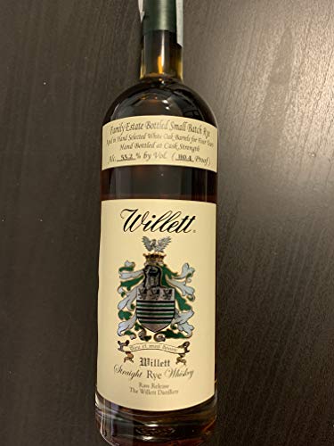 Willett Estate 3 Years Grain-Rye-Corn Whisky (1 x 0.7 l) von Willett