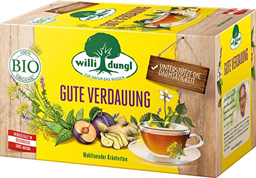Willi Dungl Bio Gute Verdauung, wohltuender Kräutertee - 5x 20 Beutel Willi Dungl Bio Gute Verdauung, wohltuender Kräutertee - 5x 20 Beutel von Willi Dungl