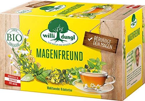 Willi Dungl Bio Magenfreund, wohltuender Kräutertee - 5x 20 Beutel Willi Dungl Bio Magenfreund, wohltuender Kräutertee - 5x 20 Beutel von Willi Dungl