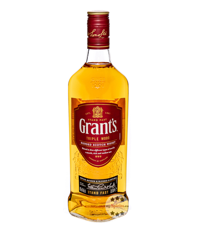 Grant’s Triple Wood Scotch Whisky 0,7l (40 % vol, 0,7 Liter) von William Grant & Sons Distillers