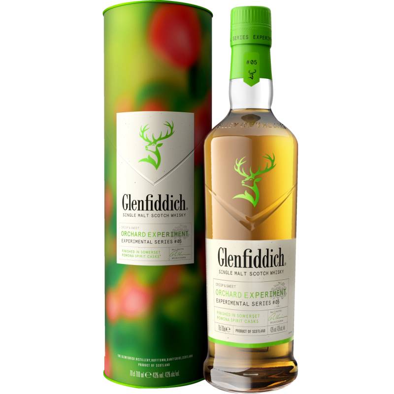 Glenfiddich Orchard Experiment Single Malt Scotch, Whisky, 0,7L, 43% Vol., Schottland, Spirituosen von William Grant & Sons Global Brands Ltd., Tullamore, Ireland