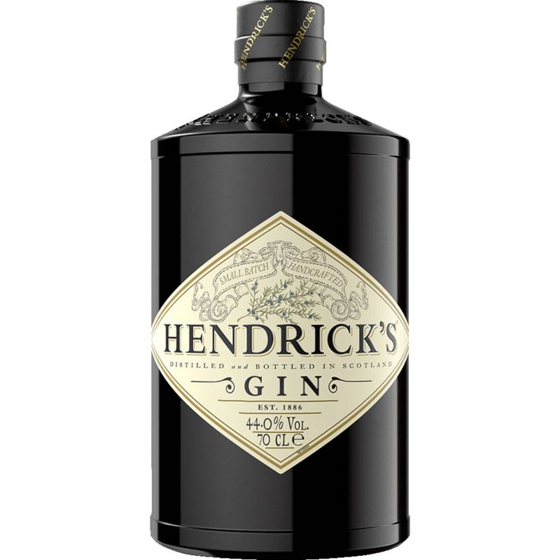 Hendrick's Gin, 44 % vol. 0,7 L, England, Spirituosen von William Grant & Sons Global Brands Ltd., Tullamore, Ireland