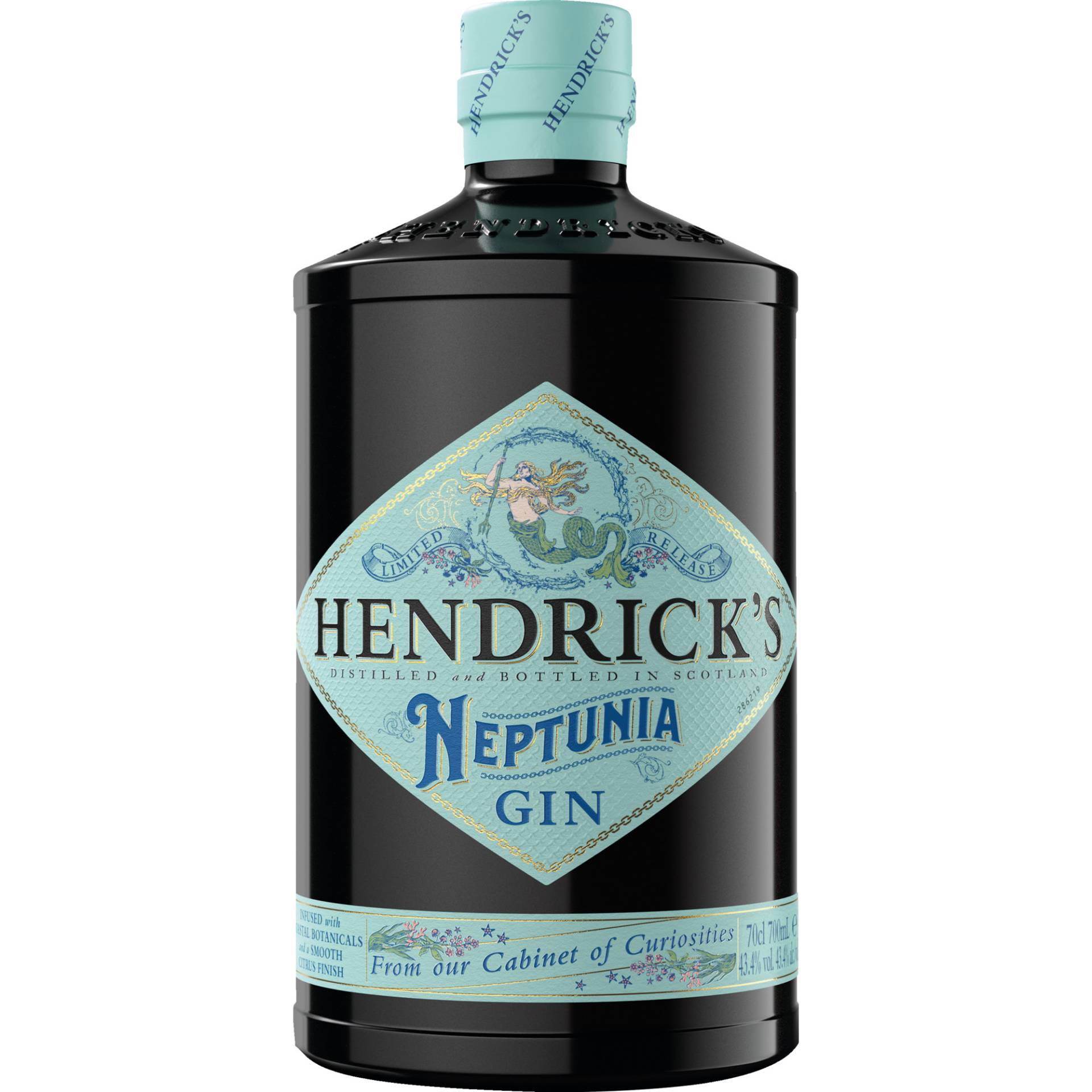 Hendrick's Neptunia Gin Limited Edition, 43,4 %, 0,7 L, Schottland, Spirituosen von William Grant & Sons Global Brands Ltd., Tullamore, Ireland