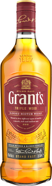 Grant`s Scotch Triple Wood 40% vol. 0,7 l von William Grant & Sons
