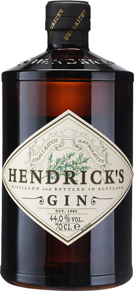 Hendrick's Gin 44% vol. 0,7 l von William Grant & Sons