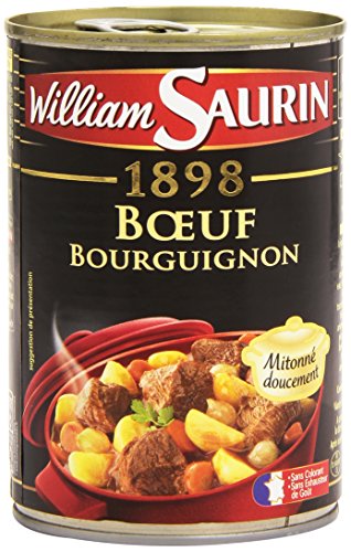 Boef Bourguinon , Rindergoulasch 400 gr von William Saurin