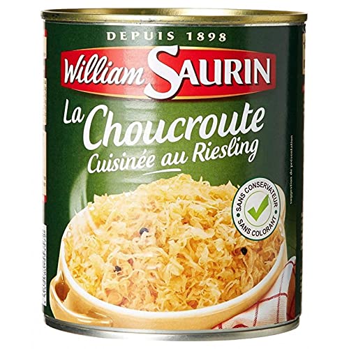 William Saurin Sauerkraut Au Riesling 810G (6er-Set) von William Saurin