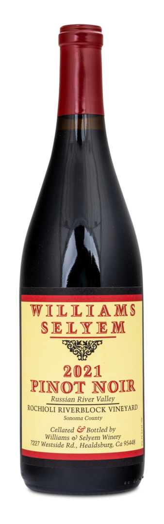 2021 Williams Selyem Rochioli Riverblock Vineyard Pinot Noir von Williams Selyem Winery
