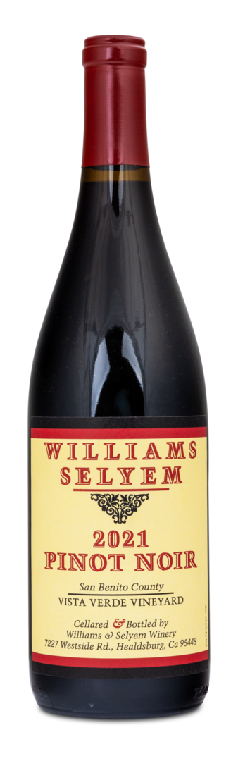 2021 Williams Selyem Vista Verde Vineyard Pinot Noir von Williams Selyem Winery
