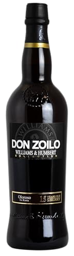 Williams & Humbert Don Zoilo Oloroso| Sherry |oxidativ gereift |Ausgezeichnet u.a. mit über 90 Punkten bei Spaniens Weinführer Nr. 1: José Peñín | 750ml | 19% Volume von Williams & Humbert