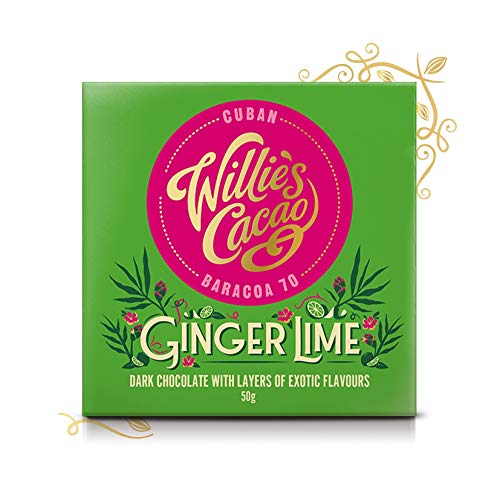 Willie´s Cacao Edelbitterschokolade Ginger Lime 50 g Willie´s Cacao Edelbitterschokolade Ginger Lime 50 g von Willie's Cacao