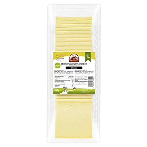 Wilmersburger Vegane Käsescheiben Classic 22% Fett 500 g Packung Wilmersburger Vegane Käsescheiben Classic 22% Fett 500 g Packung von Wilmersburger