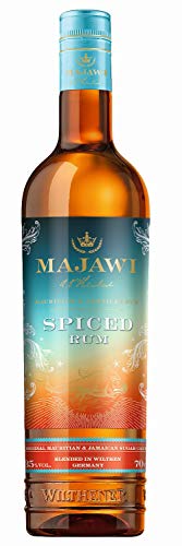 MAJAWI Spiced Rum, brauner Rum 35% vol., Rum Komposition aus Mauritius, Jamaika und Wilthen von WILTHENER