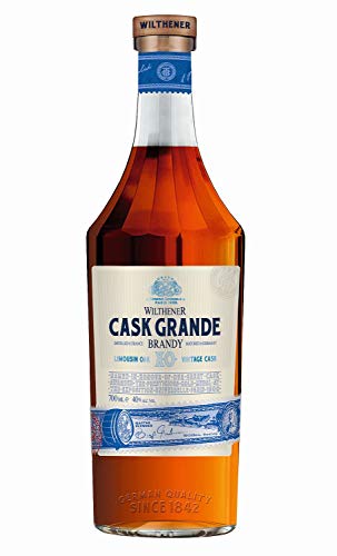 Wilthener Cask Grande Brandy, X.O.-Qualität, eine Hommage an die Wilthener Erfolgsgeschichte, besonders genussvoller Weinbrand 40% vol.(1 x 0.7 l) von WILTHENER