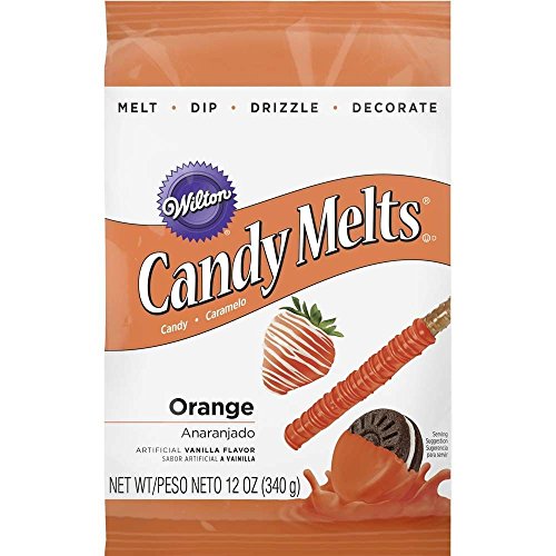 2 pack - Wilton Candy Melts, Orange, 12 oz each bag von Wilton