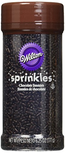 Chocolate Jimmies Sprinkles 6.25 Ounces W710168 von Wilton